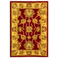 HERITAGE, RED / GOLD, 2' X 3', Area Rug, HG343C-2