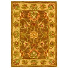 HERITAGE, BROWN / IVORY, 2' X 3', Area Rug