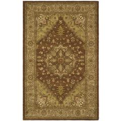 HERITAGE, RUST / GOLD, 5' X 8', Area Rug