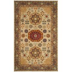 HERITAGE, BEIGE / MULTI, 5' X 8', Area Rug