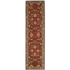 HERITAGE, RED / BLUE, 2'-3" X 8', Area Rug