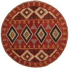HERITAGE, RED / MULTI, 6' X 6' Round, Area Rug, HG404A-6R