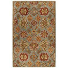 HERITAGE, CHARCOAL / MULTI, 5' X 8', Area Rug, HG420H-5