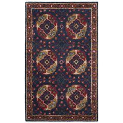 HERITAGE, NAVY / RED, 3' X 5', Area Rug, HG424N-3