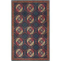 HERITAGE, NAVY / RED, 5' X 8', Area Rug, HG424N-5