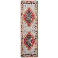 HERITAGE, GREY / RED, 2'-3" X 8', Area Rug