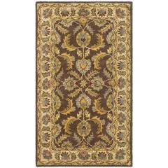 HERITAGE, BROWN / IVORY, 3' X 5', Area Rug, HG451A-3
