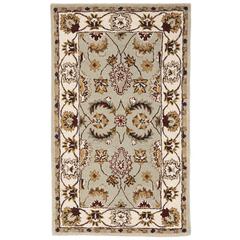 HERITAGE, SAGE / IVORY, 3' X 5', Area Rug