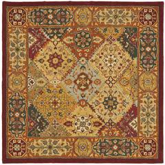 HERITAGE, MULTI, 6' X 6' Square, Area Rug, HG512A-6SQ