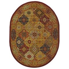 HERITAGE, MULTI, 7'-6" X 9'-6" Oval, Area Rug, HG512A-8OV
