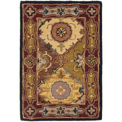 HERITAGE, MULTI / RED, 2' X 3', Area Rug, HG512B-2