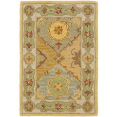 HERITAGE, MULTI / IVORY, 2' X 3', Area Rug