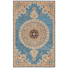 HERITAGE, BLUE / BEIGE, 5' X 8', Area Rug, HG551M-5