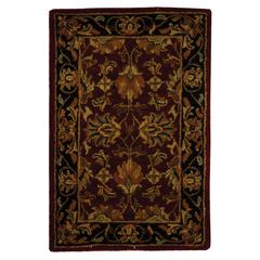 HERITAGE, RED / BLACK, 2'-0" X 3'-0", Area Rug