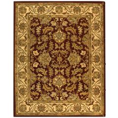 HERITAGE, RED / IVORY, 7'-6" X 9'-6", Area Rug