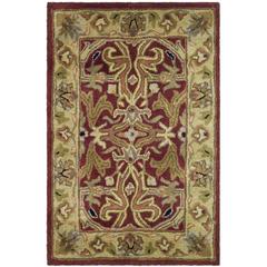 HERITAGE, RED / GOLD, 2' X 3', Area Rug, HG644B-2