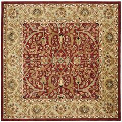 HERITAGE, RED / GOLD, 8' X 8' Square, Area Rug