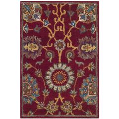 HERITAGE, RED, 2' X 3', Area Rug