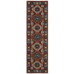 HERITAGE, RED / BLACK, 2'-3" X 8', Area Rug, HG744Q-28