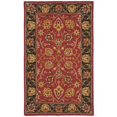 HERITAGE, RED / GOLD, 3' X 5', Area Rug, HG745Q-3