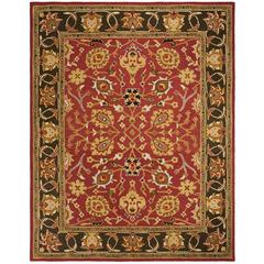 HERITAGE, RED / GOLD, 8' X 10', Area Rug
