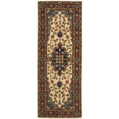 HERITAGE, IVORY / RED, 2'-3" X 6', Area Rug
