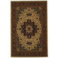 HERITAGE, IVORY / RED, 6'-0" X 9'-0", Area Rug