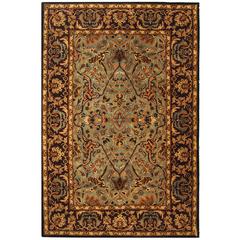 HERITAGE, LIGHT BLUE / RED, 6'-0" X 9'-0", Area Rug