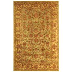 HERITAGE, GREEN / GOLD, 5' X 8', Area Rug