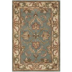 HERITAGE, BLUE / BEIGE, 2' X 3', Area Rug, HG811B-2