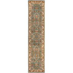 HERITAGE, BLUE / BEIGE, 2'-3" X 10', Area Rug