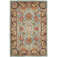HERITAGE, BLUE / BROWN, 2' X 3', Area Rug, HG812B-2