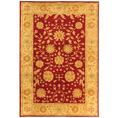 HERITAGE, RED / GOLD, 6' X 9', Area Rug, HG813A-6