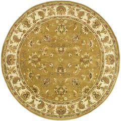HERITAGE, MOCHA / IVORY, 6' X 6' Round, Area Rug