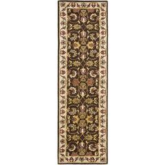 HERITAGE, BROWN / BEIGE, 2'-3" X 8', Area Rug