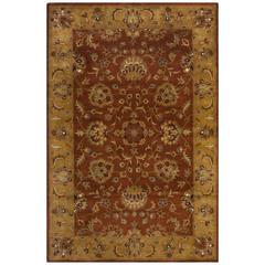 HERITAGE, RED / NATURAL, 6' X 9', Area Rug, HG820A-6