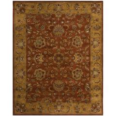 HERITAGE, RED / NATURAL, 7'-6" X 9'-6", Area Rug, HG820A-8