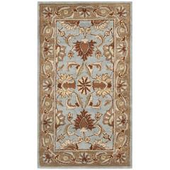 HERITAGE, BLUE / BEIGE, 2'-3" X 4', Area Rug, HG822A-24