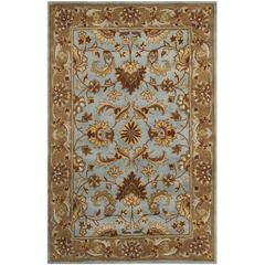 HERITAGE, BLUE / BEIGE, 4' X 6', Area Rug, HG822A-4