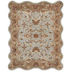 HERITAGE, BLUE / BEIGE, 7'-6" X 9'-6", Area Rug, HG822A-8S