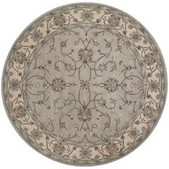 HERITAGE, BEIGE / GREY, 6' X 6' Round, Area Rug, HG862A-6R