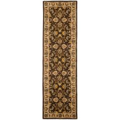 HERITAGE, BROWN / IVORY, 2'-3" X 8', Area Rug, HG912A-28