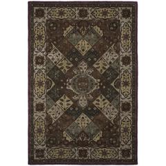 HERITAGE, RUST / IVORY, 6' X 9', Area Rug