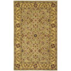 HERITAGE, GREY / GOLD, 5' X 8', Area Rug