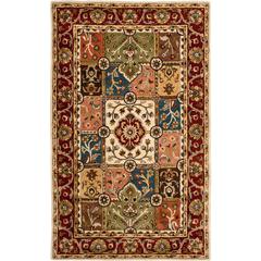 HERITAGE, MULTI / RED, 5' X 8', Area Rug, HG925A-5