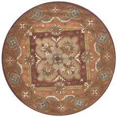 HERITAGE, RUST, 6' X 6' Round, Area Rug