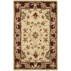 HERITAGE, IVORY / RED, 2' X 3', Area Rug