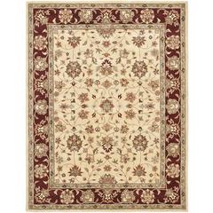 HERITAGE, IVORY / RED, 7'-6" X 9'-6", Area Rug, HG965A-8