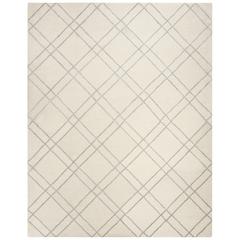 HIMALAYA, IVORY / SILVER, 8' X 10', Area Rug
