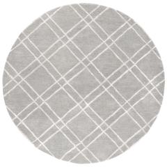 HIMALAYA, GREY / SILVER, 6' X 6' Round, Area Rug